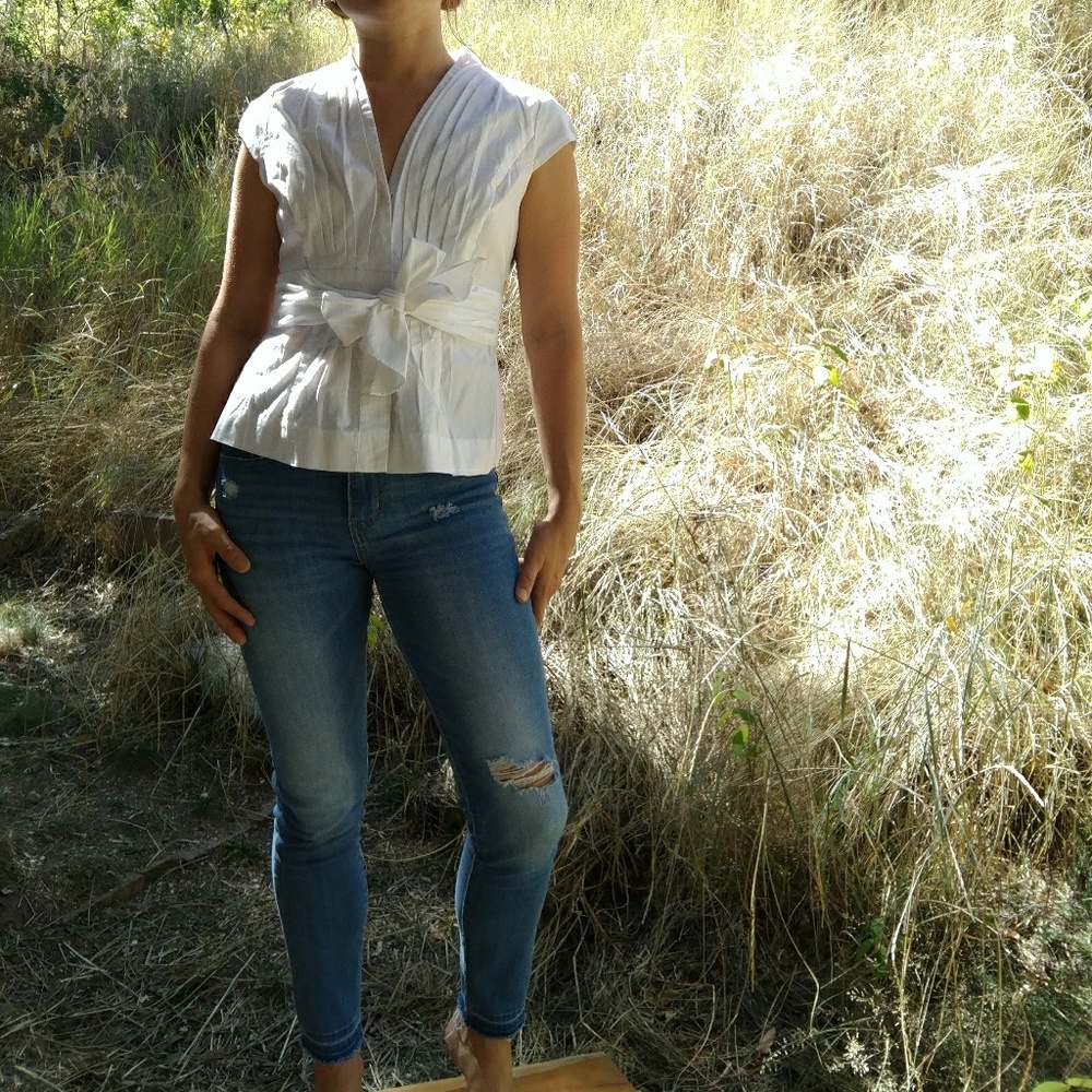 Anne Klein Button Up Blouse